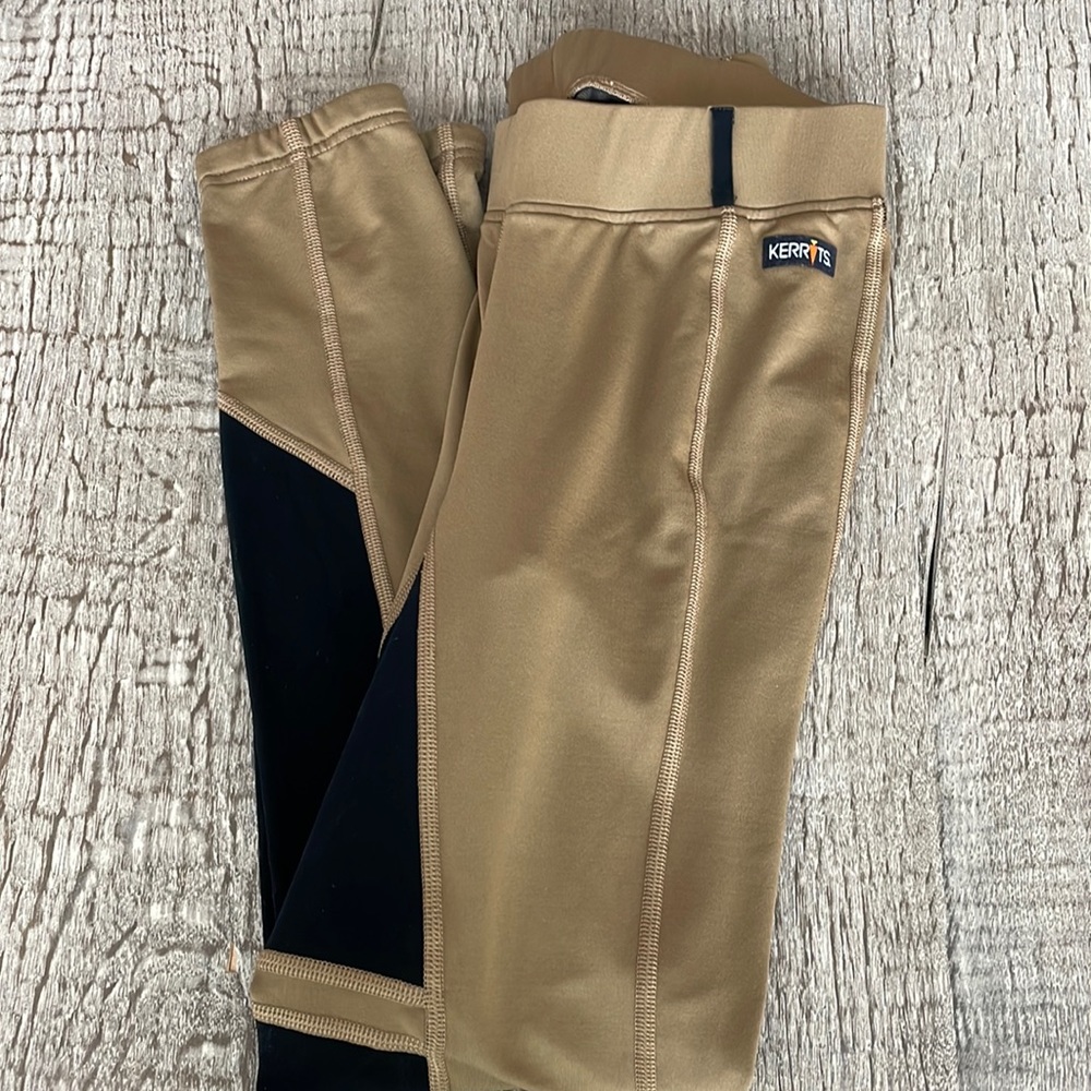 Kerrits full seat women’s breeches brown and black size large